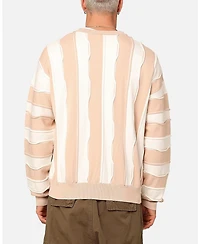 Xxiii Men's Wavy Slouch Sweater