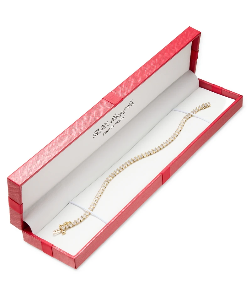 Diamond Bracelet (1 ct. t.w.) 14k White Gold or Yellow Gold, 7"