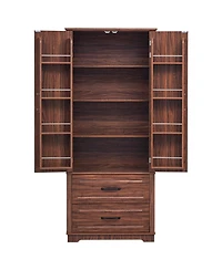 Farmhouse Pantry Cabinet - 71" Tall