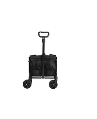 Folding Beach Wagon - Heavy Duty, Portable, Outdoor Cart