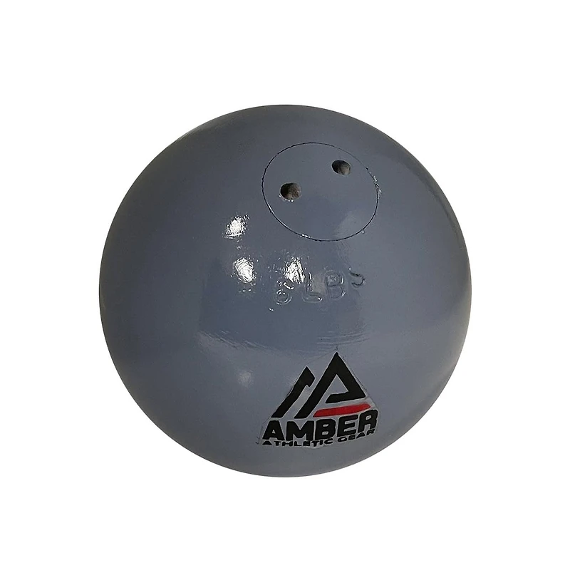 Amber Fight Gear Precision Performance 2.72kg/6lb Iron Shot Put Versatile Training and Competition Excellence with Sturdy Cast Iron Build and Durable