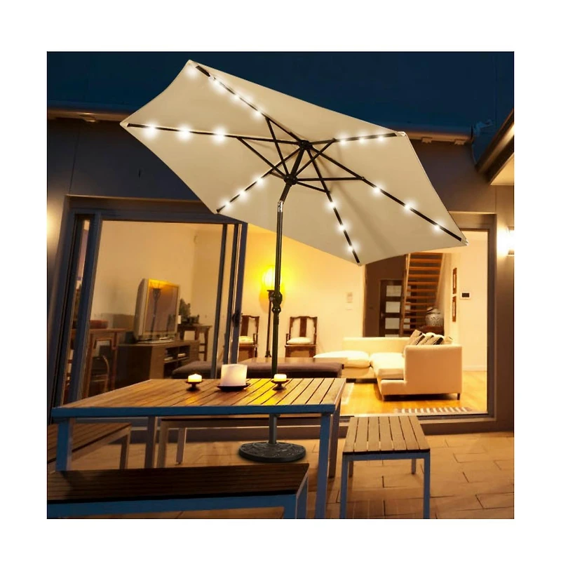 20 inch Outdoor Patio Half Round Umbrella Base