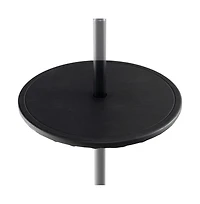 20 Inches Outdoor Adjustable Umbrella Table with 1.5 Inches Umbrella Hole
