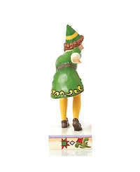 Jim Shore Buddy Elf in Crouching Pose Figurine