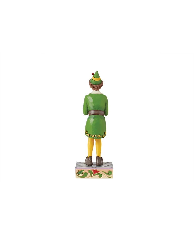 Jim Shore Buddy Elf Excited Pose Figurine