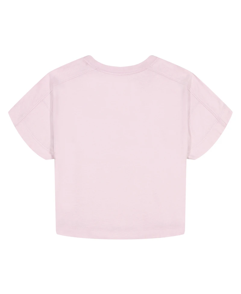 Calvin Klein Big Girls Foil Short Sleeve T-Shirt