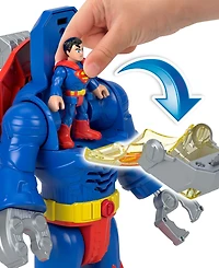 Imaginext Dc Super Friends Superman Insider Exo Suit Robot, 6 Pieces