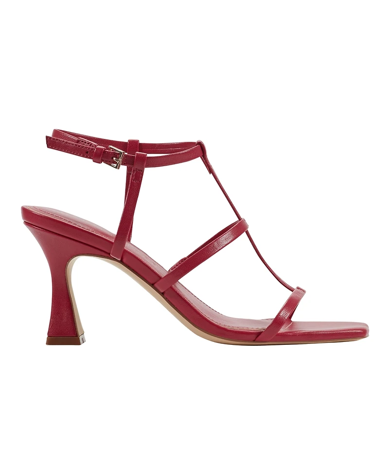 Marc Fisher Ltd Women's Dennie Caged Tapered Heel Sandals