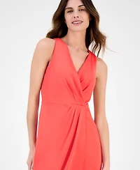 Anne Klein Women's Sleeveless Tulip-Hem Midi Dress
