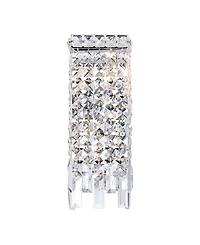 Cwi Lighting 14" Metal Colosseum 2 Light Wall Sconce
