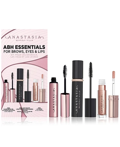Anastasia Beverly Hills 3-Pc. Essentials For Brows, Eyes & Lips Set