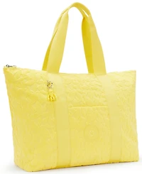 Kipling Beach Art Resort Zipper Tote Bag