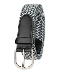 Club Room Men's Stretch Braid Belt, Created for Macy's