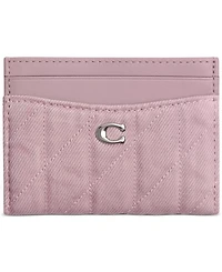 Coach Essential Denim Card Case