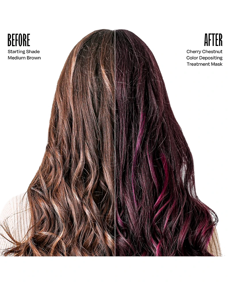 Overtone Color Depositing Hair Mask – Semi-Permanent Dye + Deep Conditioner, 8oz Jar