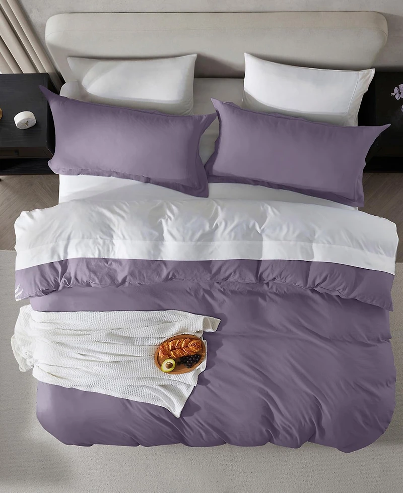 Nestl Ultra Soft Prewashed 3-Pc. Duvet Cover Set, California King