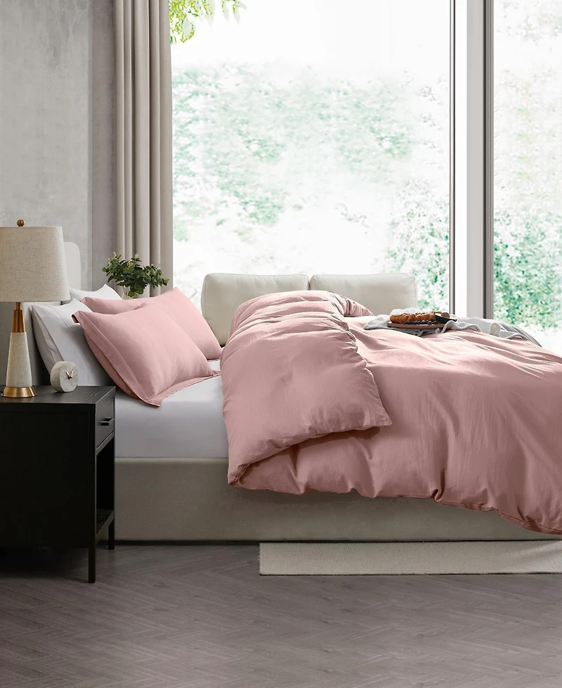 Nestl Ultra Soft Prewashed 3-Pc. Duvet Cover Set