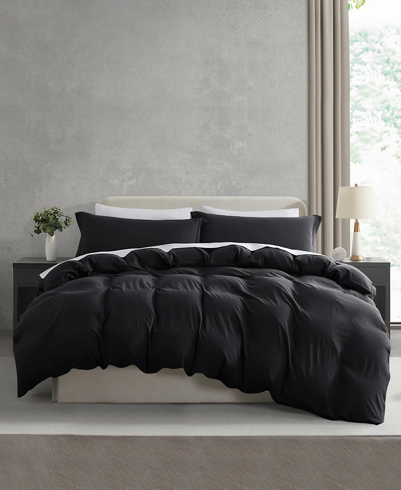 Nestl Ultra Soft Prewashed 3-Pc. Duvet Cover Set