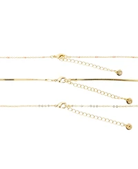 Unwritten Seashell Pendant Layered Necklace Set