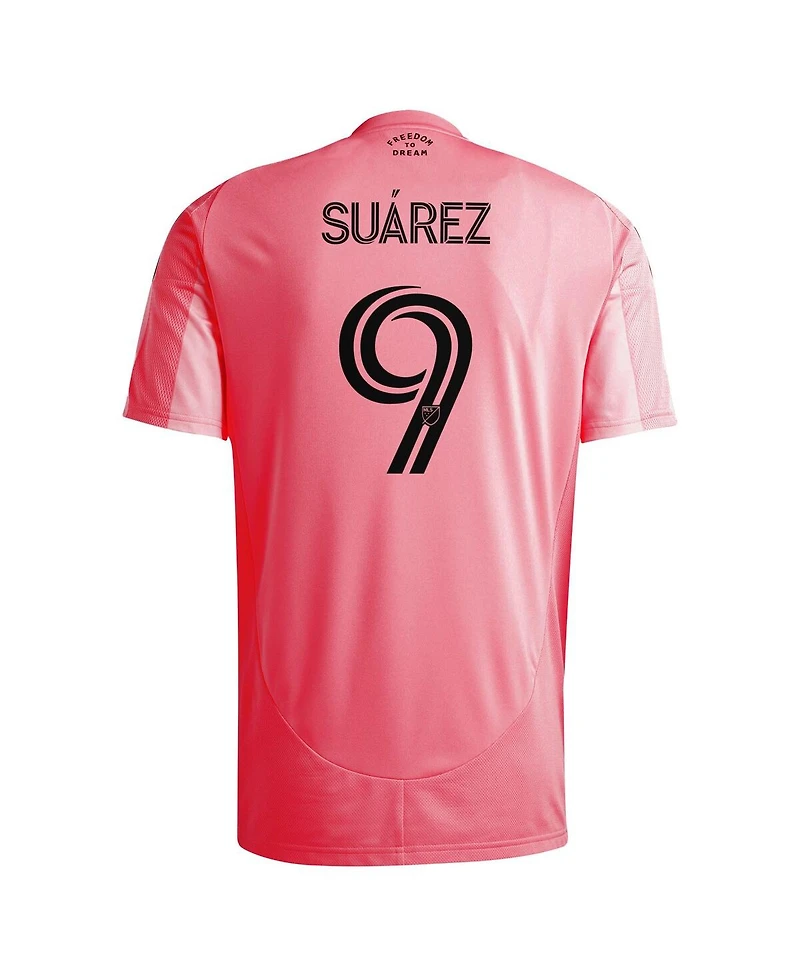Adidas Men's Luis Suarez Light Pink Inter Miami Cf 2025 Euforia Replica Player Jersey