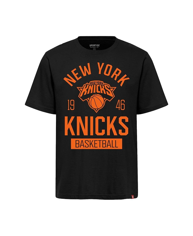 Sportiqe Men's and Women's New York Knicks Duke Premium T-Shirt