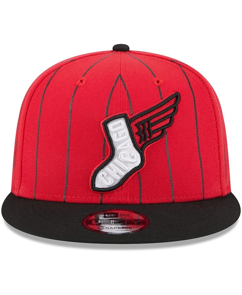 New Era Men's Red/Black Chicago White Sox 2025 City Connect 9FIFTY Snapback Hat