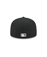 New Era Men's Black New Hampshire Fisher Cats Theme Nights 59FIFTY Fitted Hat