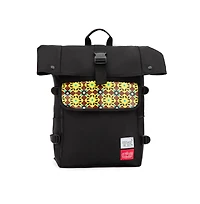 Manhattan Portage Visit Sicily Roll Top Buckle Backpack