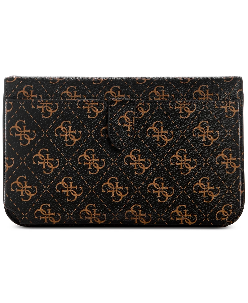 Guess Noelle Ii Logo Crossbody Flap Bag