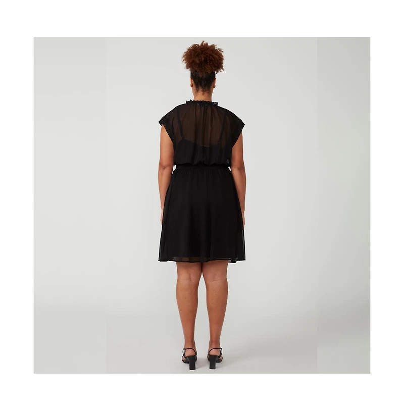 Estelle Utah Chiffon Mini Dress
