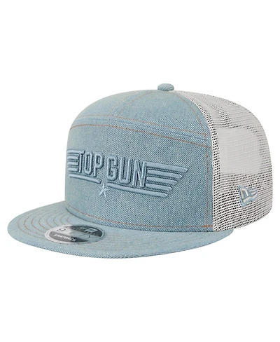 New Era Men's Denim Top Gun Denim 9FIFTY Snapback Hat