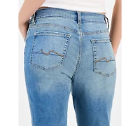 7 For All Mankind Women's Josefina Cropped Straight-Leg Jeans