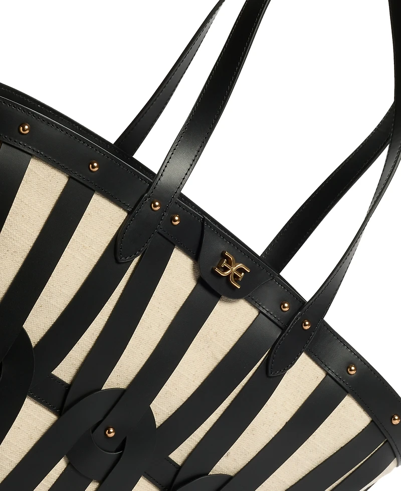 Sam Edelman Bay Extra Large Dye Cut Leather Tote Bag