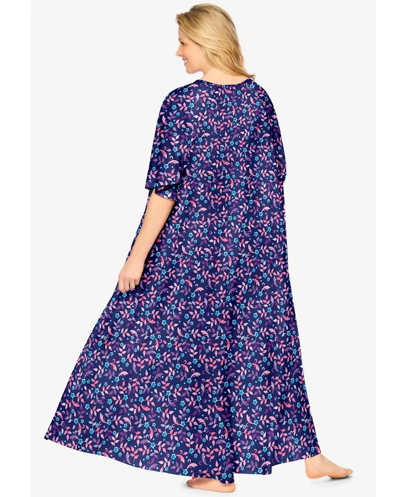 Only Necessities Women's Sweeping Printed Lounger