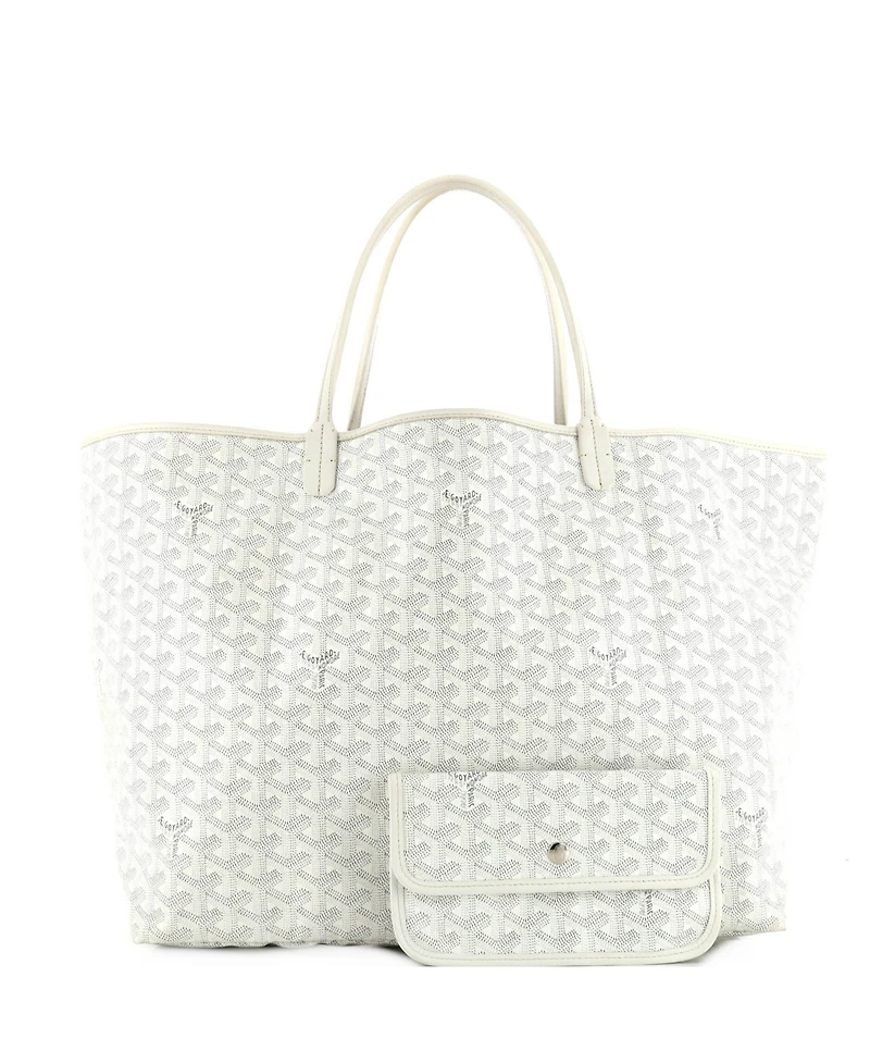 Pre-Owned Goyard Xxl Saint Louis Tote Coated Canvas