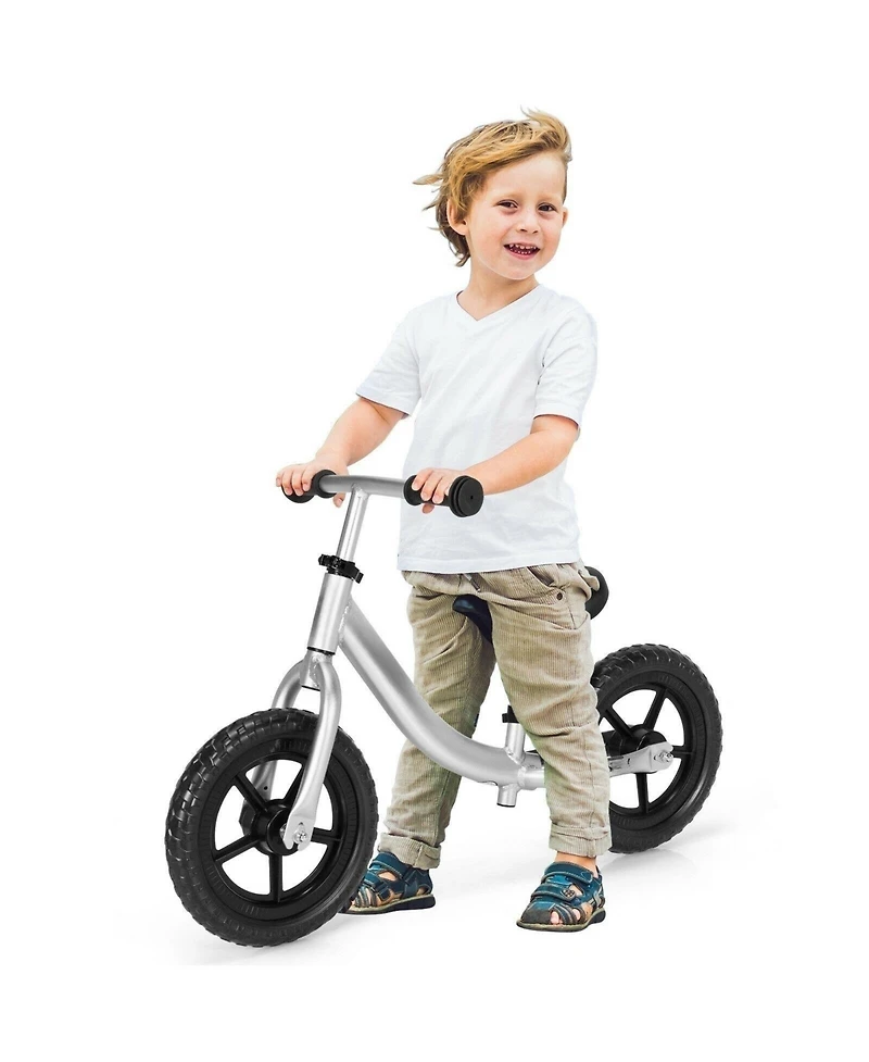 Aluminum Adjustable No Pedal Balance Bike for Kids
