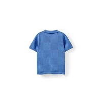 Cotton On Boys Knitted Short Sleeve Shirt