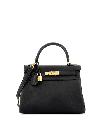 Pre-Owned HERMES Kelly Handbag Togo with Gold Hardware