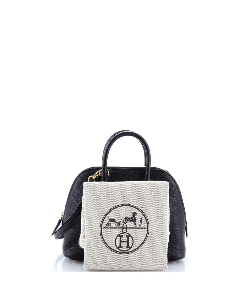 Pre-Owned Hermes Mini Bolide 1923 Bag Chevre Mysore