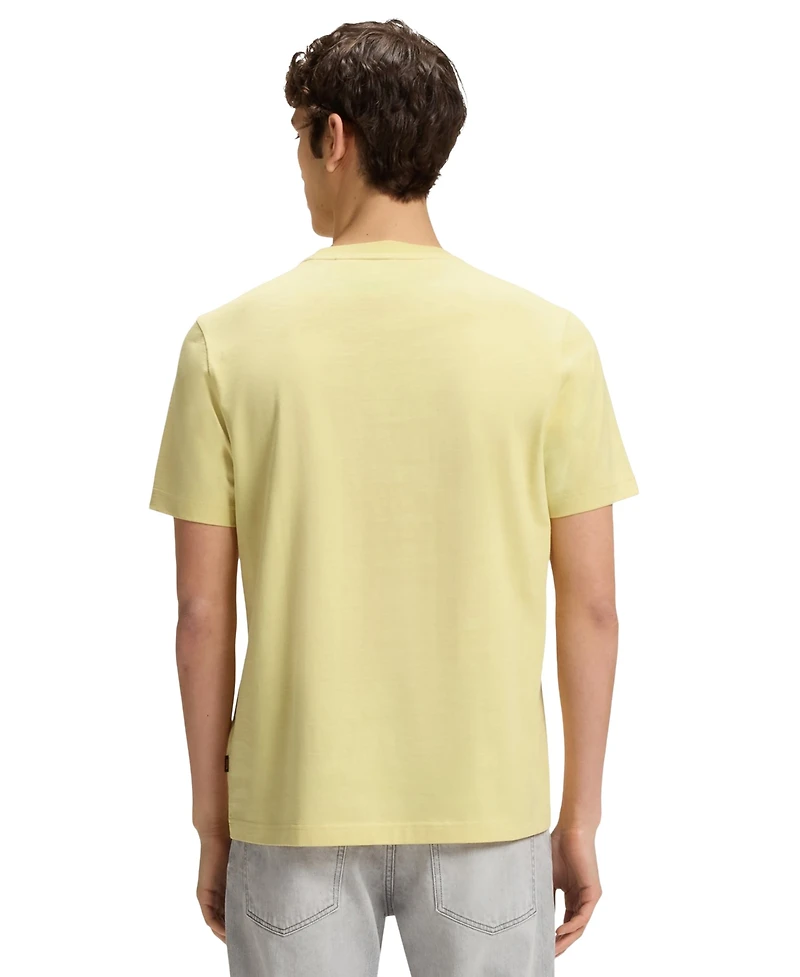 Boss by Hugo Men's Logo Artwork Cotton-Jersey T-Shirt