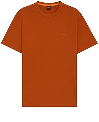 Boss by Hugo Men's Slub-Cotton Logo Detail T-Shirt