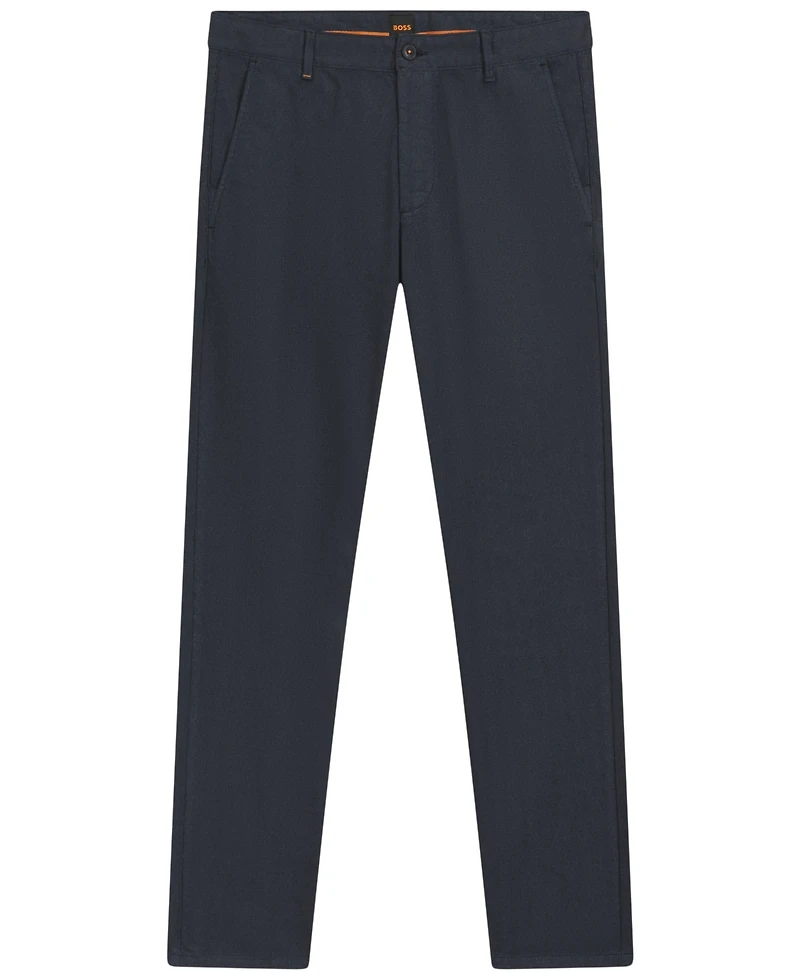 Boss by Hugo Men's Printed Stretch Cotton Slim-Fit Pants