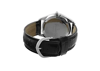 Peugeot Women's Couture Silver Watch Leopard Dial Swarovski Crystal