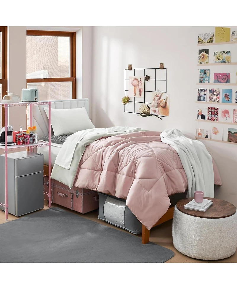 College Freshman Dorm Pack - Twin Xl Bedding Bundle
