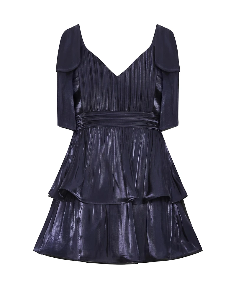 City Chic Plus Betty Ruffle Mini Dress