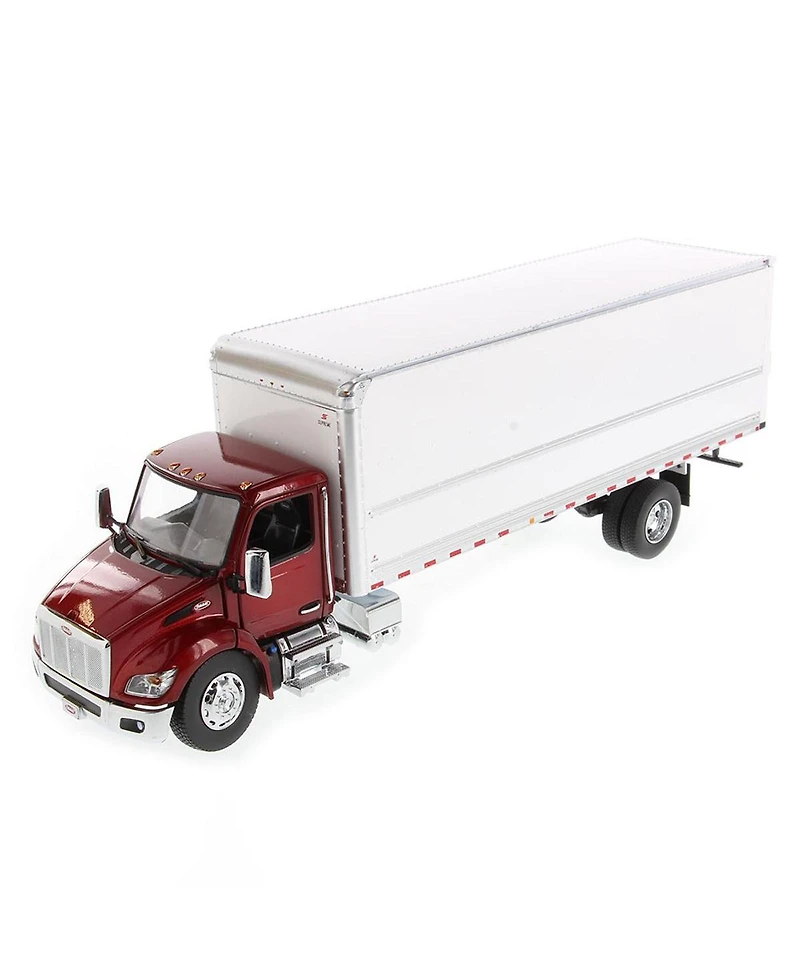 Diecast Masters 1/32 Red Peterbilt Model 536 with White Supreme Signature Van Truck Body