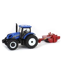 Ertl 1/64 New Holland T6.175 Mfd with H7230 Mower Conditioner