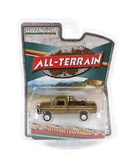 1/64 1979 F250 Ranger Lifted Rollbar Mounted Spare Gold All Terrain 16