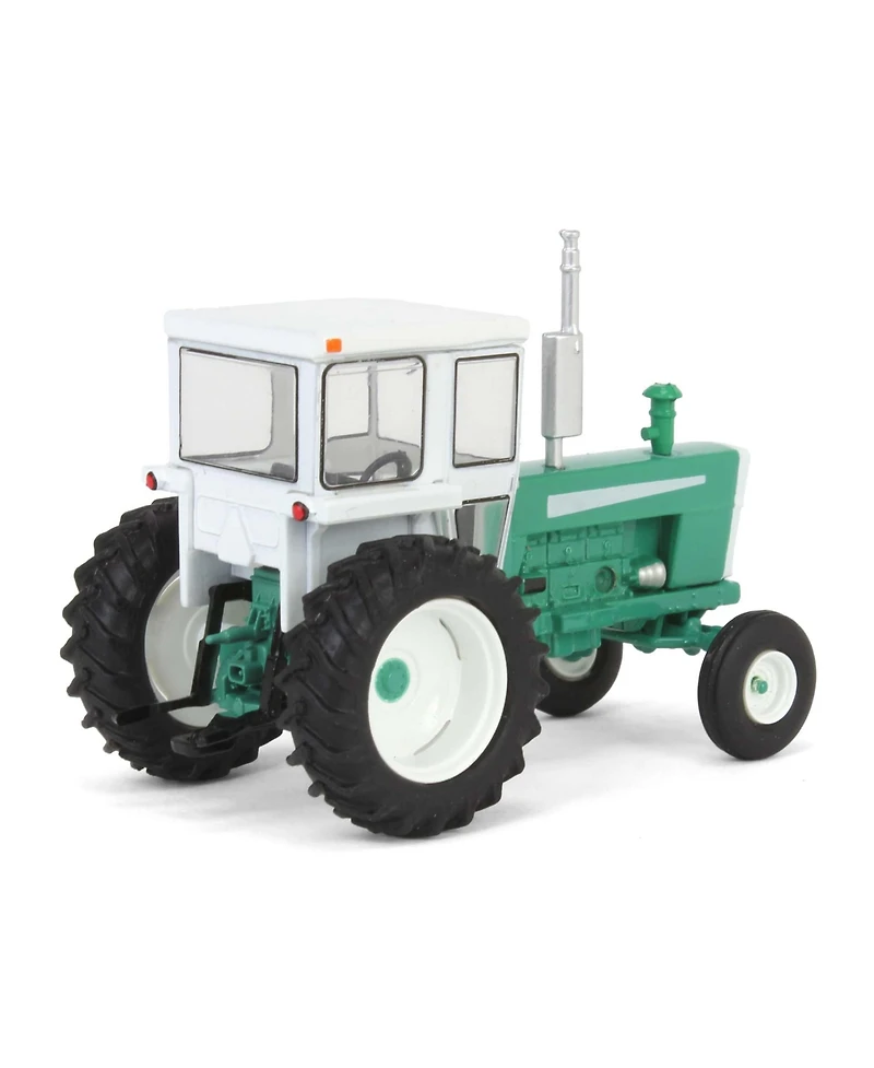 1/64 1973 Tractor with Cab, Green & White, Down on the Farm Series 9 48090-a