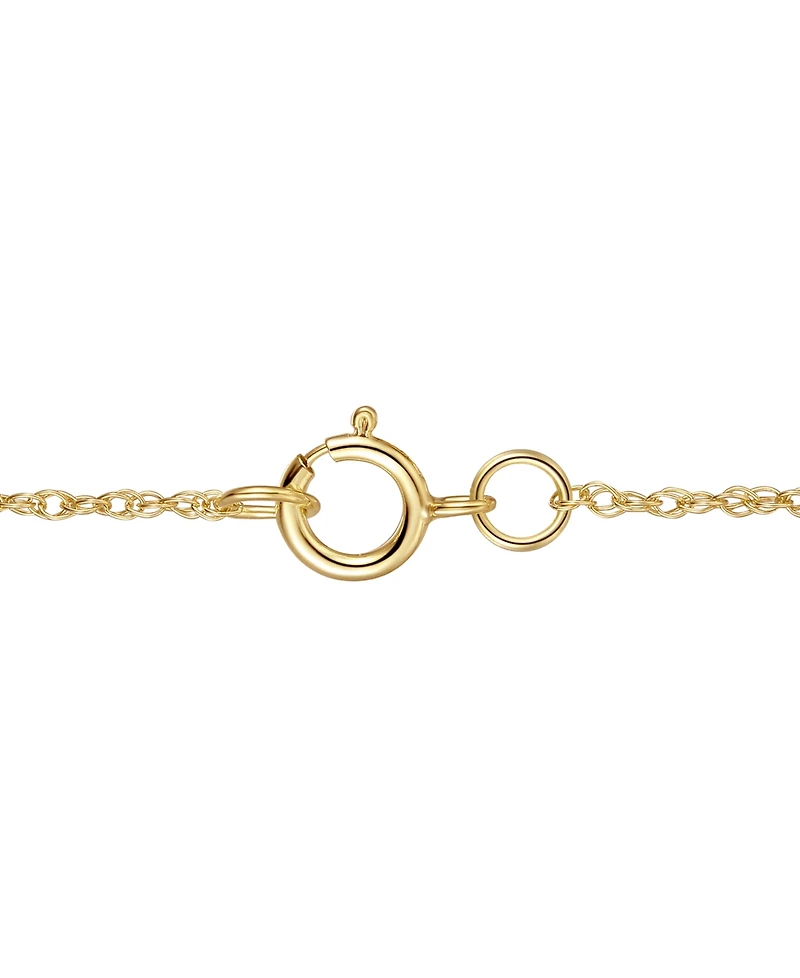 Lab Grown Ruby (2-5/8 ct. t.w.) & Lab Grown White Sapphire (1/3 ct. t.w.) Heart 18" Pendant Necklace in 14k Gold-Plated Sterling Silver